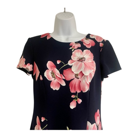 Eliza J. Fit & Flare Bold Floral Print Dress - Picture 4 of 6